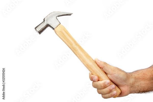 Obraz hammer and hand
