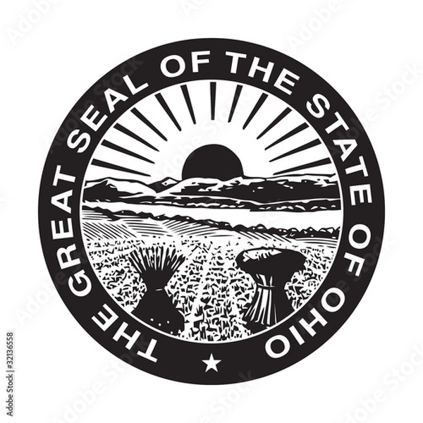 Obraz Ohio state seal