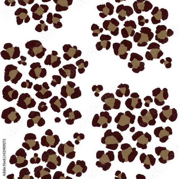 Obraz  Animal print, leopard texture background