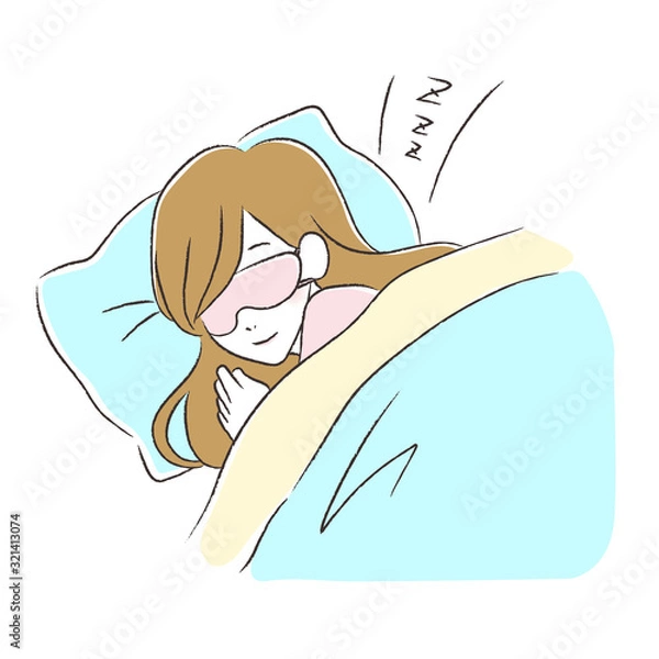 Obraz 快眠　女性