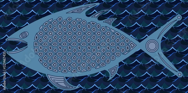 Fototapeta decorative fish