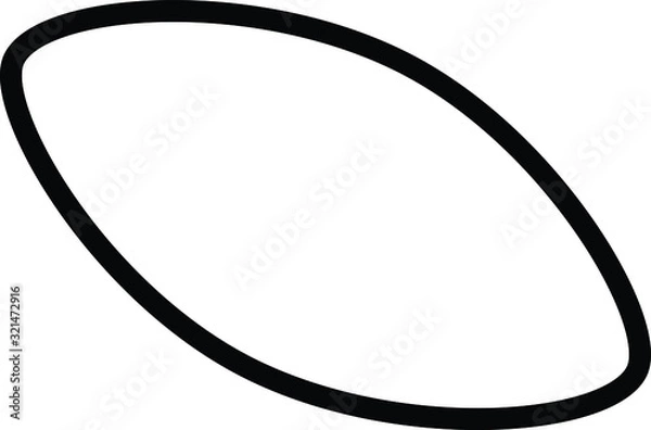 Fototapeta Kibbeh  icon, vector illustration