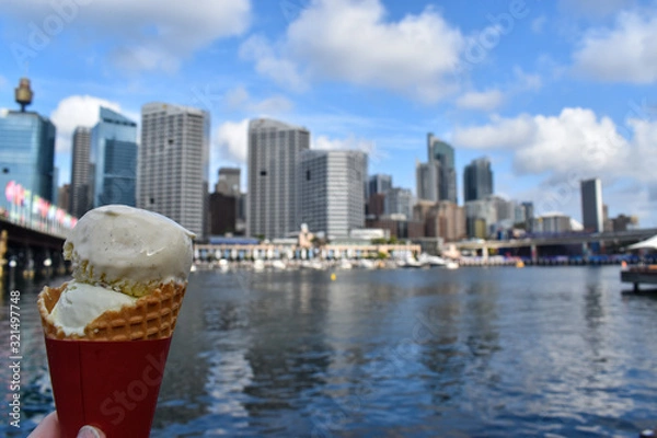 Obraz Darling Harbour Ice Cream