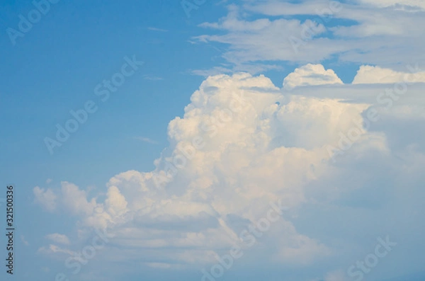 Obraz Clouds in the blue sky