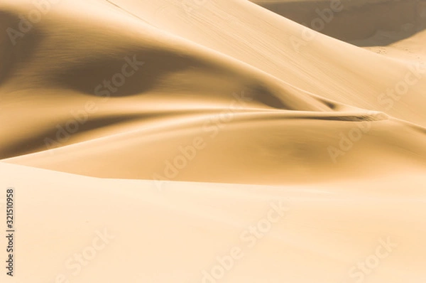 Obraz sand dunes in the desert namibia