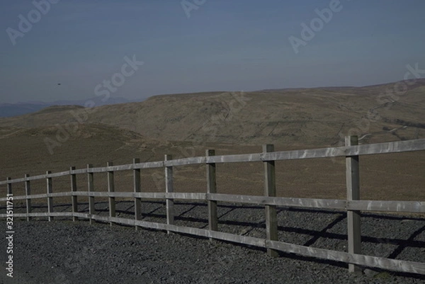 Obraz Hillside Fence