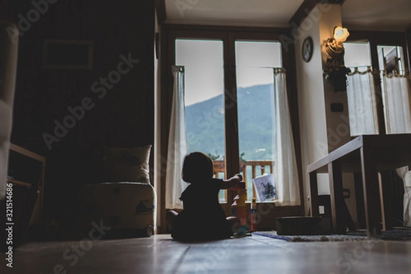 Obraz Giocare a casa