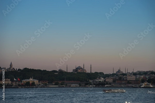 Obraz Istanbul Sunset Skyline 