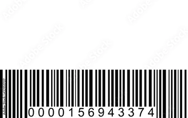 Fototapeta code barre