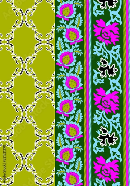 Obraz seamless pattern with flowers