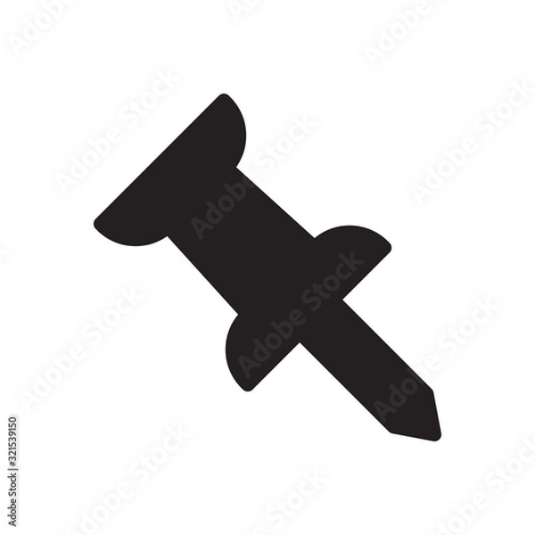 Fototapeta thumbtack