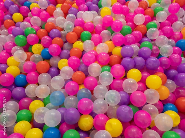 Fototapeta background of colorful balls