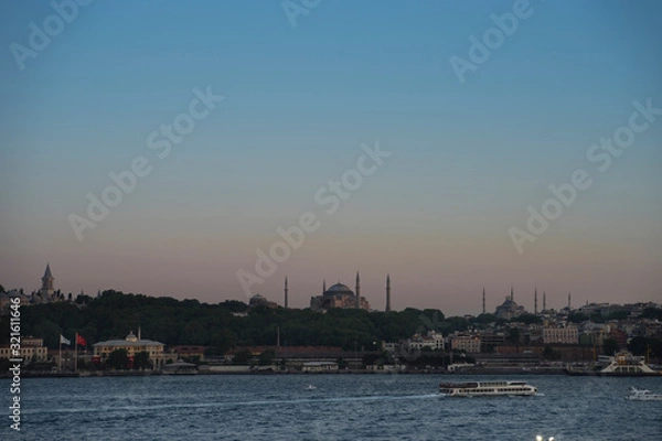 Obraz Istanbul mosque at sunset 