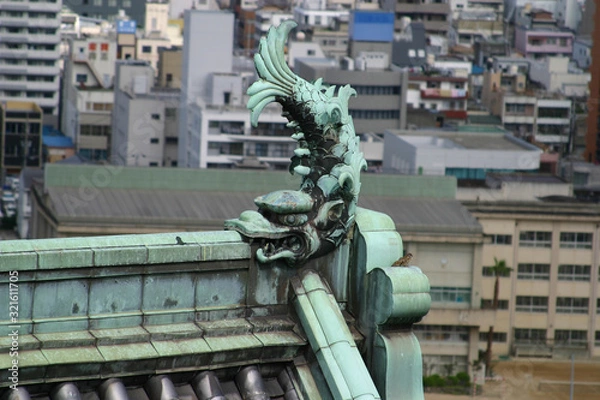 Obraz 和歌山城の鯱