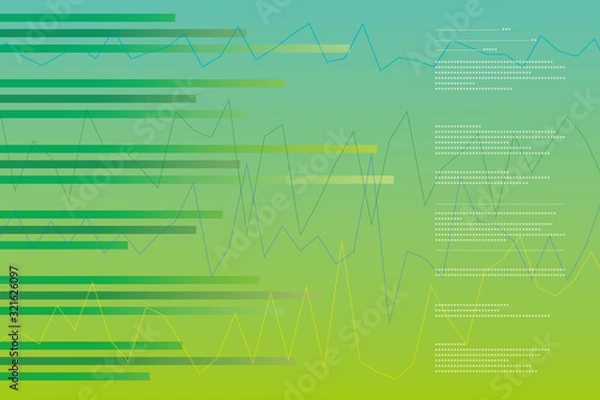 Fototapeta グラフ