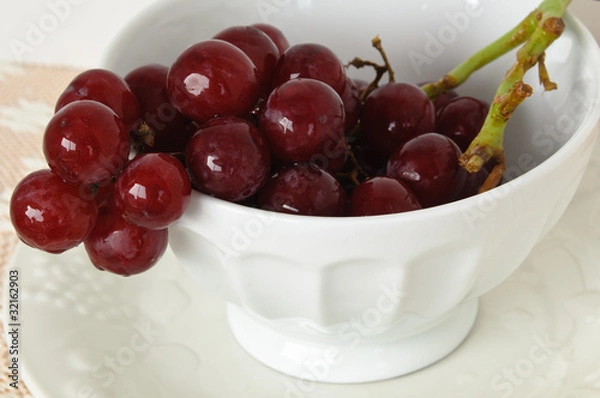 Fototapeta Red Grapes