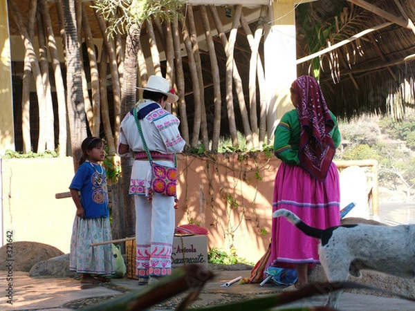 Obraz Indianie huichol