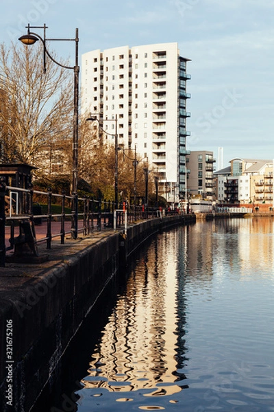 Obraz Britania Quay Cardiff  Bay