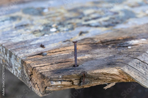 Fototapeta 写真素材:錆びたねじ