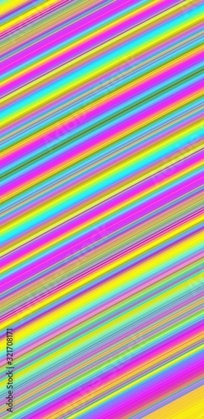 Obraz Colorful diagonal striped lines background.