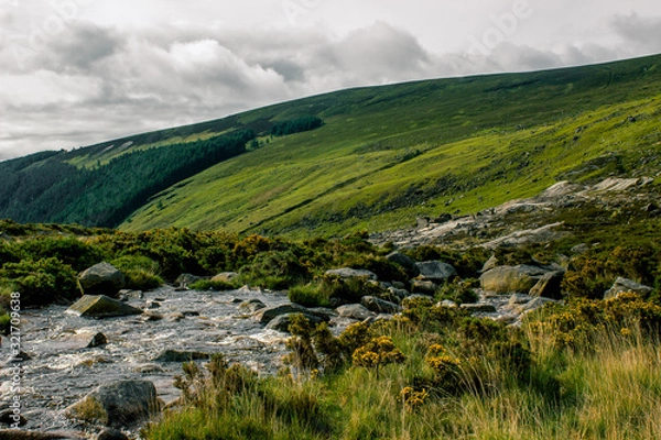 Obraz Wicklow mountains (Ireland) landscape