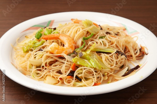 Fototapeta 焼きビーフン