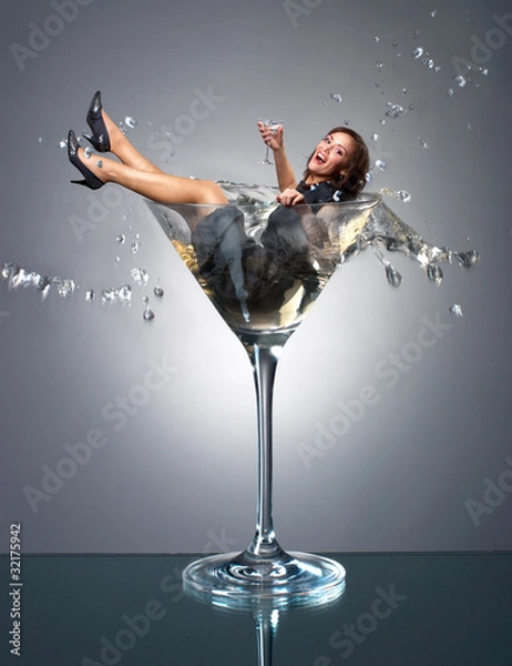 Obraz Martini girl