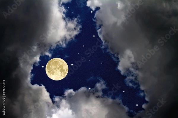 Obraz The sky at night