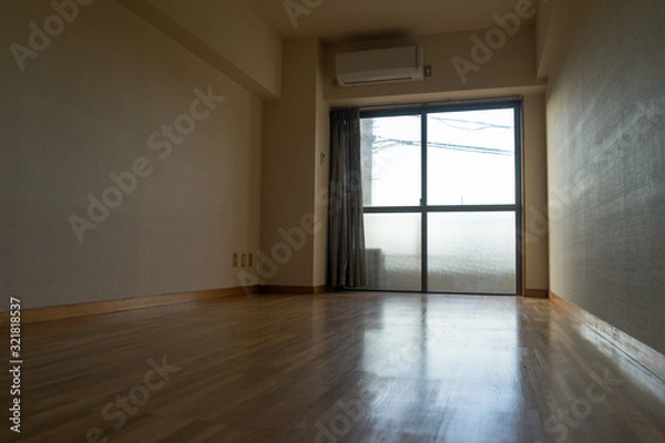 Obraz アパートの空き部屋
