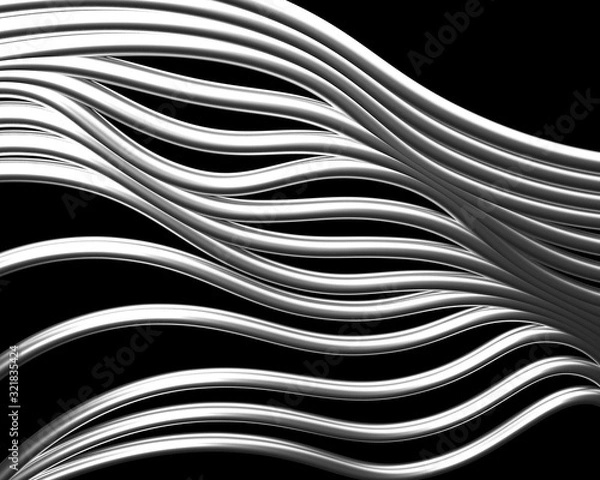 Obraz チューブの波