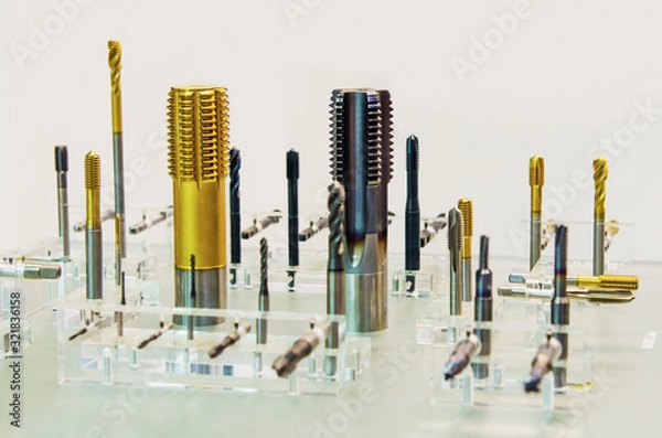 Fototapeta  Industrial tapping tools.