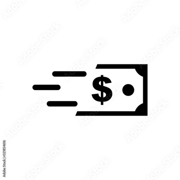 Obraz Money Icon Vector Design Template
