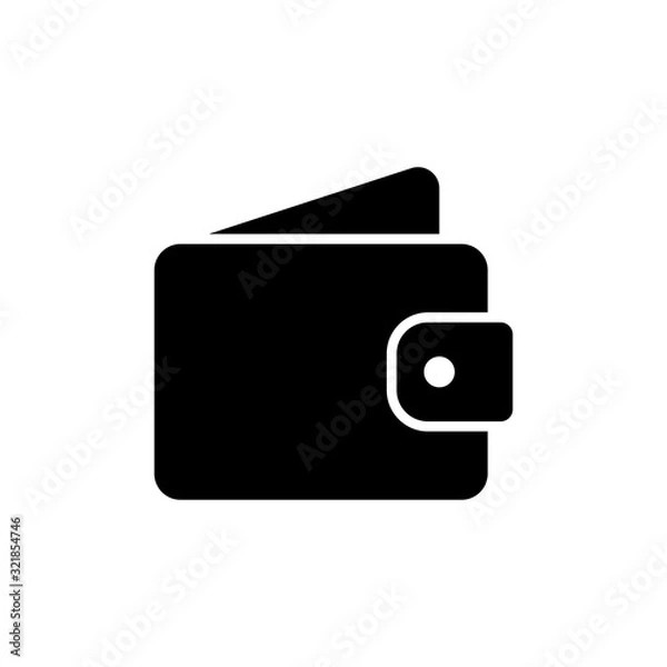 Obraz Best Wallet Icon Vector Template Design