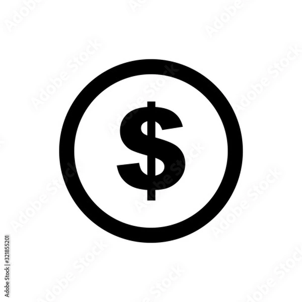 Obraz Money Icon Vector Design Template