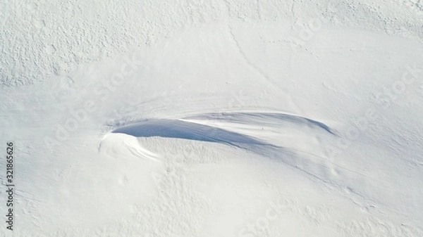 Fototapeta Schneeverwehung