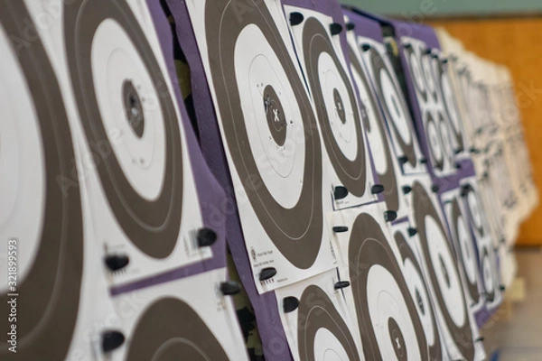 Obraz Archery targets in competition