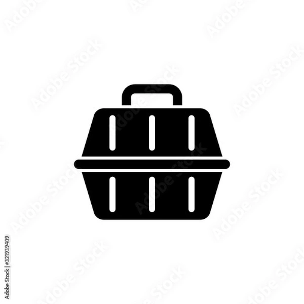 Fototapeta Cell, carrying icon. Simple elements of animals store icons for ui and ux, website or mobile application
