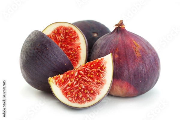 Obraz Purple fig fruit closeup