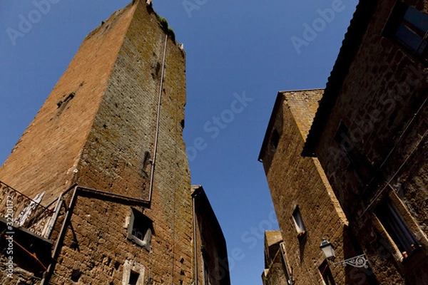 Fototapeta Orvieto; architettura; medievale; Umbria;