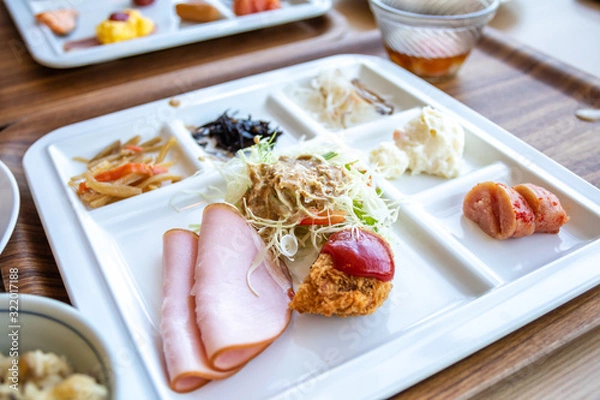 Obraz 朝食のビュッフェ