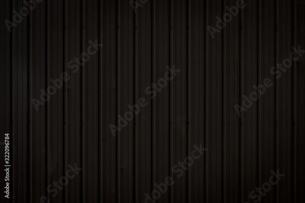 Obraz Black metal sheet material texture background.