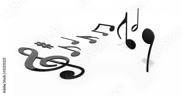 Fototapeta Musikstück