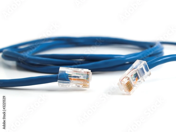 Obraz netzwerk kabel