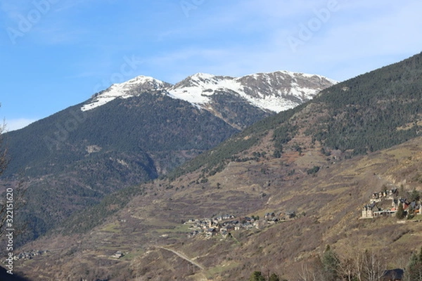 Fototapeta snowy mountains