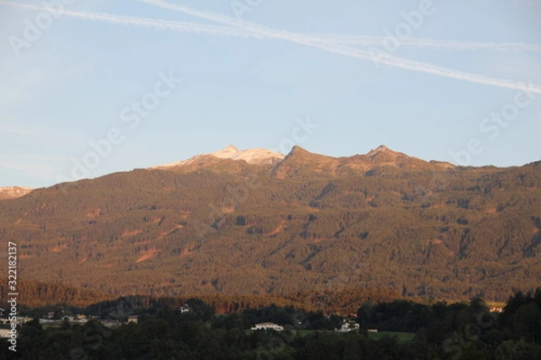Fototapeta view of mountains
