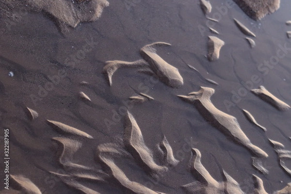 Obraz water and sand