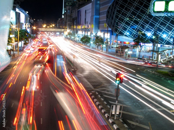 Obraz car headlights