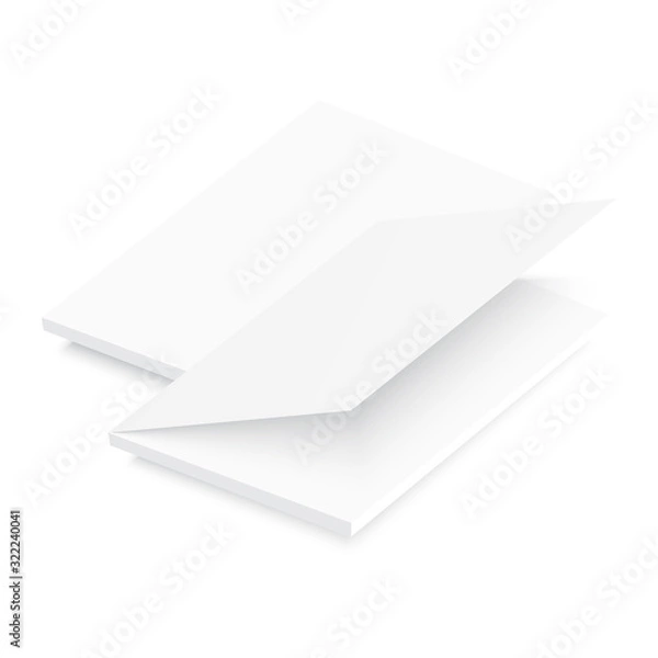 Obraz Realistic book mock up. Vector.