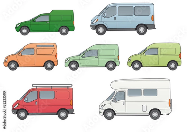 Obraz Autos- Kleintransporter, Transporter, Wohnmobil