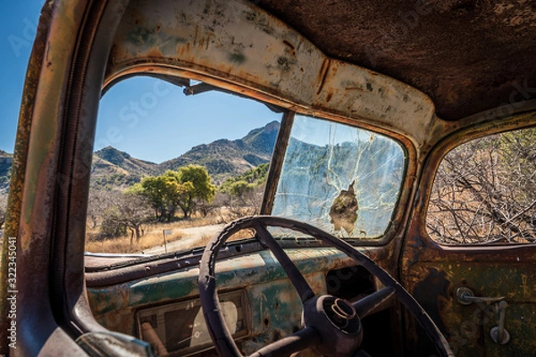 Obraz Rusty Ford Truck